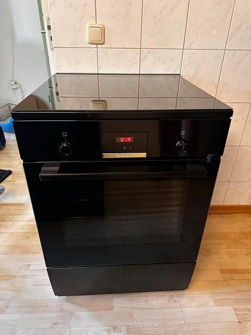 Bosch inductie fornuis, Witgoed en Apparatuur, Fornuizen, Gebruikt, Vrijstaand, 4 kookzones, 60 cm of meer, Ophalen