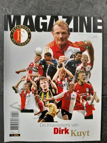 Feyenoord magazine ~ special Dirk Kuyt beschikbaar voor biedingen