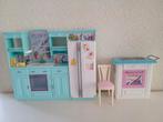 Barbie Living in Style Kitchen Speelset uit 2002, Ophalen of Verzenden, Gebruikt, Accessoires
