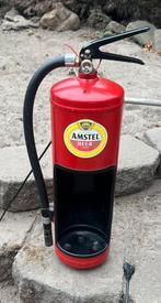 Omgebouwde brandblusserlamp Amstel lamp leuk vr mancave, Huis en Inrichting, Ophalen, Zo goed als nieuw