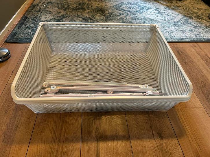 3 stuks IKEA komplement fijndraadmand 75x58 cm, Huis en Inrichting, Woonaccessoires | Kapstokken, Zo goed als nieuw, Overige typen