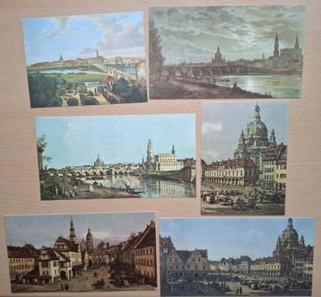 Oude ansichten van de stad Dresden (Duitsland) beschikbaar voor biedingen