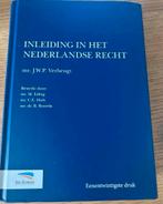 Inleiding Nederlands Recht - Verheugt, Boeken, Ophalen of Verzenden, Alpha, Gelezen, HBO