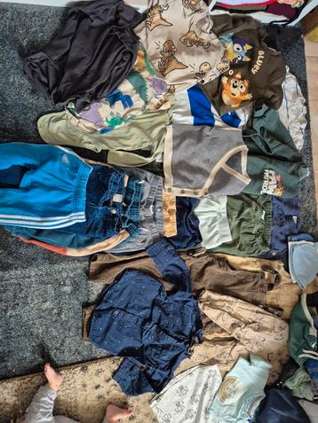 Heel groot jongenskleding pakket maat 80+ beschikbaar voor biedingen