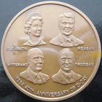 Penning D-Day 40 jaar, Ophalen of Verzenden, Overige soorten, Nederland, Embleem of Badge