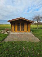 Houten Blokhut 3.50m, Tuin en Terras, Tuinhuizen, Ophalen, 250 tot 500 cm, Blokhut, 2 ramen