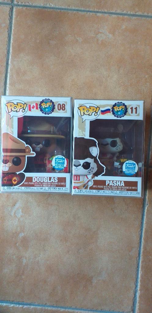 Around the world douglas pasha exclusive funko shop pop set, Verzamelen, Overige Verzamelen, Nieuw, Ophalen of Verzenden