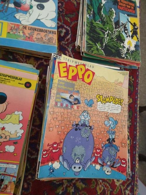 Eppo (151 nrs uit de jaren 1978 t/m 1983)., Boeken, Stripboeken, Gelezen, Meerdere stripboeken, Ophalen of Verzenden