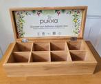 PUKKA Bamboo thee kist - 8 vaks - NIEUW, Ophalen of Verzenden, Nieuw