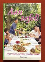 Aan tafel! - Bijzondere Europese streekgerechten, Zo goed als nieuw, Tapas, Hapjes en Dim Sum, Ophalen of Verzenden, Europa