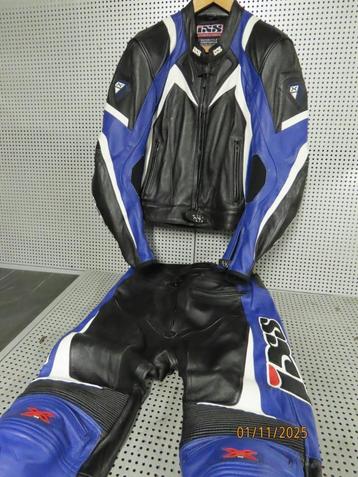 IXS motor race combi maat 54 echt leder CE protectie beschikbaar voor biedingen