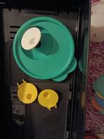 Tupperware Crystalwave Soepkom Deksel + Extra Dopjes, Ophalen of Verzenden, Gebruikt, Groen, Overige typen