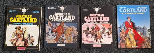 Jonathan Cartland, 4 stuks stripboeken, Boeken, Stripboeken, Gelezen, Meerdere stripboeken, Ophalen of Verzenden