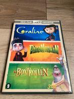 Coraline, de Boxtrollen en Paranorman, Cd's en Dvd's, Alle leeftijden, Ophalen of Verzenden, Zo goed als nieuw, Avontuur