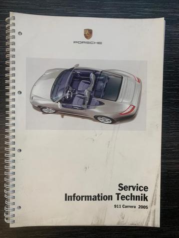 Service Information Technik boek Porsche 911 997 2005 beschikbaar voor biedingen