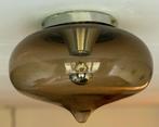 Dijkstra Druppel plafondlamp vintage, Huis en Inrichting, Lampen | Plafondlampen, Ophalen of Verzenden, Zo goed als nieuw, Glas