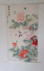 2 x Chinees schilderij op zijde. Per stuk €15.00, Ophalen of Verzenden, Nieuw