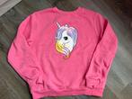 Roze Unicorn trui H&M 134/140 gratis, Ophalen, Gebruikt, H&M, Meisje