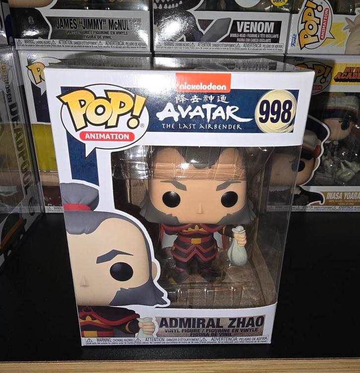Funko Pop! 998 Admiral Zhao (Avatar), Verzamelen, Poppetjes en Figuurtjes, Nieuw, Ophalen of Verzenden