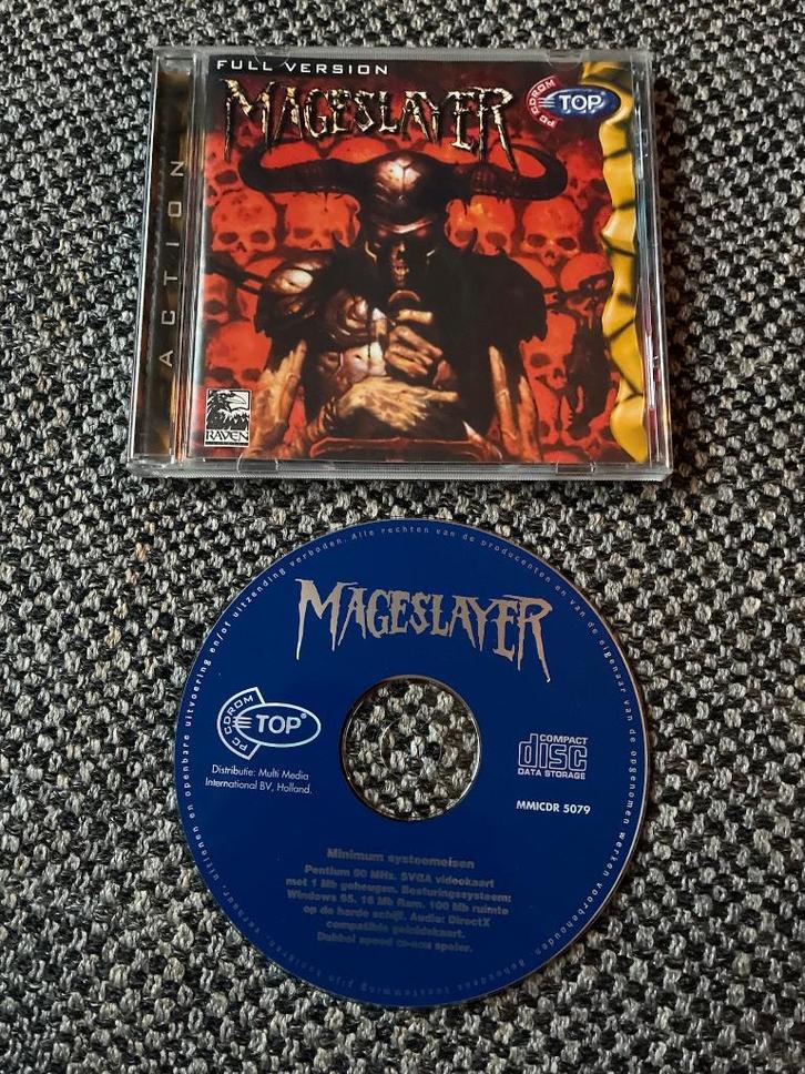 Mageslayer Full Version 1997 PC Cd-ROM, Spelcomputers en Games, Games | Pc, Zo goed als nieuw, Avontuur en Actie, 1 speler, Vanaf 3 jaar