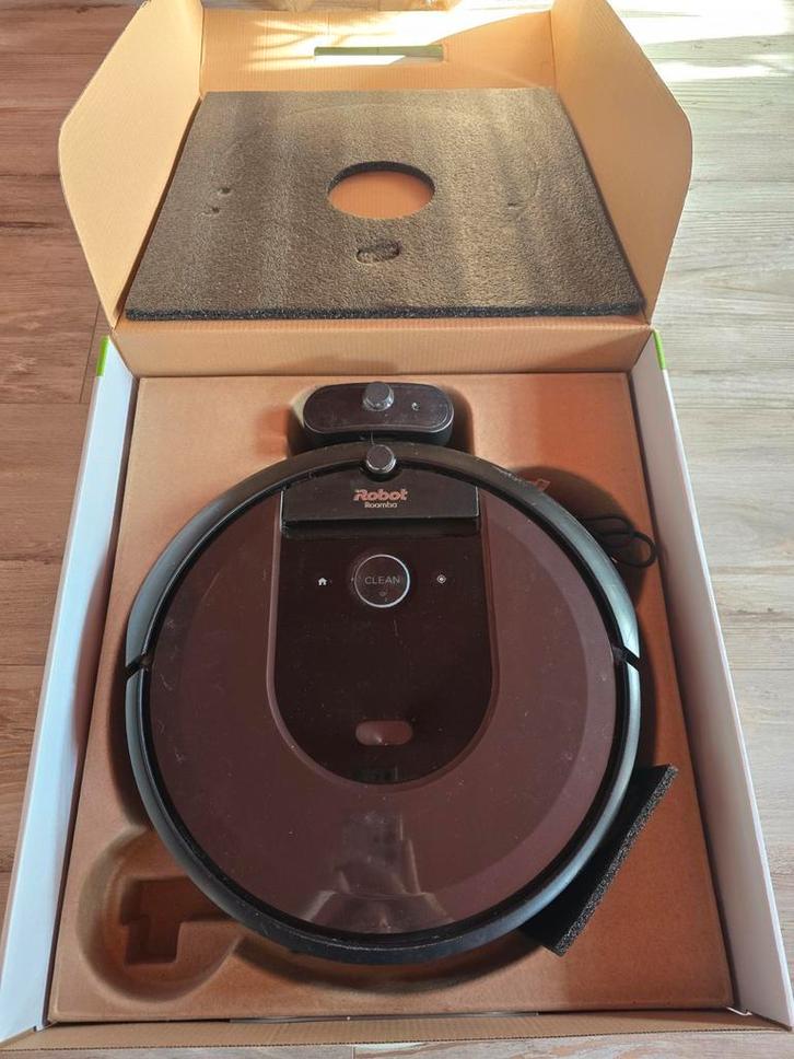 iRobot Roomba i7 Robotstofzuiger - Zo goed als nieuw!, Witgoed en Apparatuur, Stofzuigers, Zo goed als nieuw, Robotstofzuiger