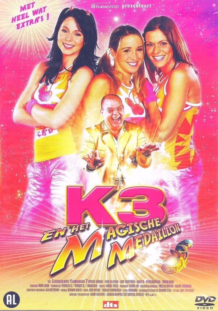 K3 en Het Magische Medaillon  Originele DVD Nieuw !, Cd's en Dvd's, Dvd's | Kinderen en Jeugd, Alle leeftijden, Ophalen of Verzenden