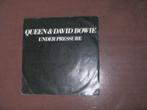 Queen & david bowie jukebox single under pressure uit 1981, Cd's en Dvd's, Vinyl Singles, Ophalen of Verzenden, Zo goed als nieuw