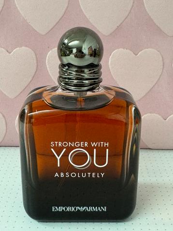 Armani stronger with you absolutely 100ml parfum beschikbaar voor biedingen