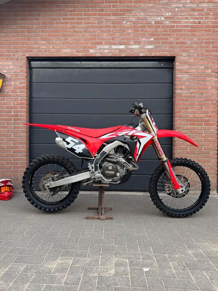Honda CRF 450 R 2019 - Crossmotor, Fietsen en Brommers, Brommers | Crossbrommers, Honda, Ophalen