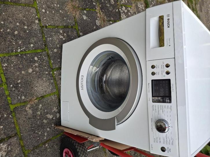 Wasmachine Bosch, Witgoed en Apparatuur, Wasmachines, Gebruikt, 6 tot 8 kg, 85 tot 90 cm, 1200 tot 1600 toeren, Ophalen
