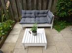 Houten loungeset voor in de tuin, Ophalen, Gebruikt, 3 zitplaatsen, Bank