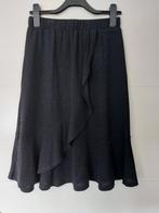 Cream rok glitter m, Maat 38/40 (M), Zwart, Ophalen of Verzenden, Knielengte