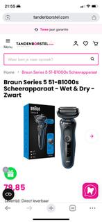 Braun serie 5, Ophalen of Verzenden, Zo goed als nieuw, Scheren en Epileren