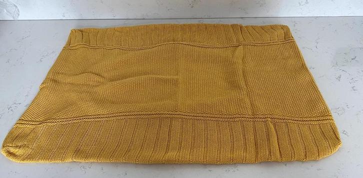 Little Knits okergele aankleedkussenhoes Prénatal, Kinderen en Baby's, Badjes en Verzorging, Zo goed als nieuw, Overige typen