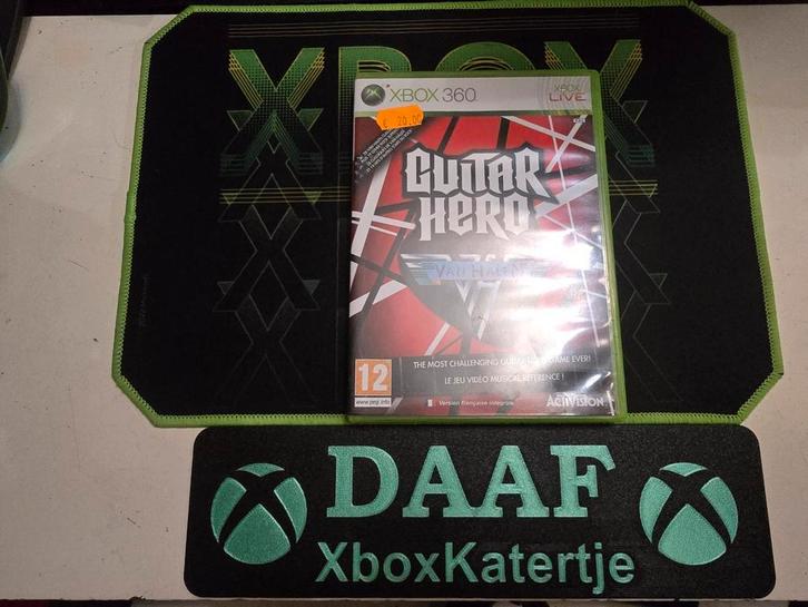 Guitar hero Van Halen - Xbox 360, Spelcomputers en Games, Games | Xbox 360, Zo goed als nieuw, Muziek, 3 spelers of meer, Vanaf 12 jaar