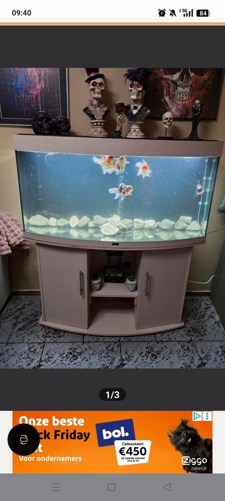 Juwel vison 260 met binnen filter en thermostaat, Dieren en Toebehoren, Vissen | Aquaria en Toebehoren, Gebruikt, Leeg aquarium