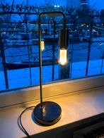 Tafellamp zwart steen en goud, Huis en Inrichting, Ophalen, Zo goed als nieuw, Overige materialen, 50 tot 75 cm