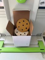 Schuurpapier klittenband 90mm 7 stofgaten nieuw 50 stuks, Doe-het-zelf en Verbouw, Gereedschap | Schuurmachines, Ophalen of Verzenden