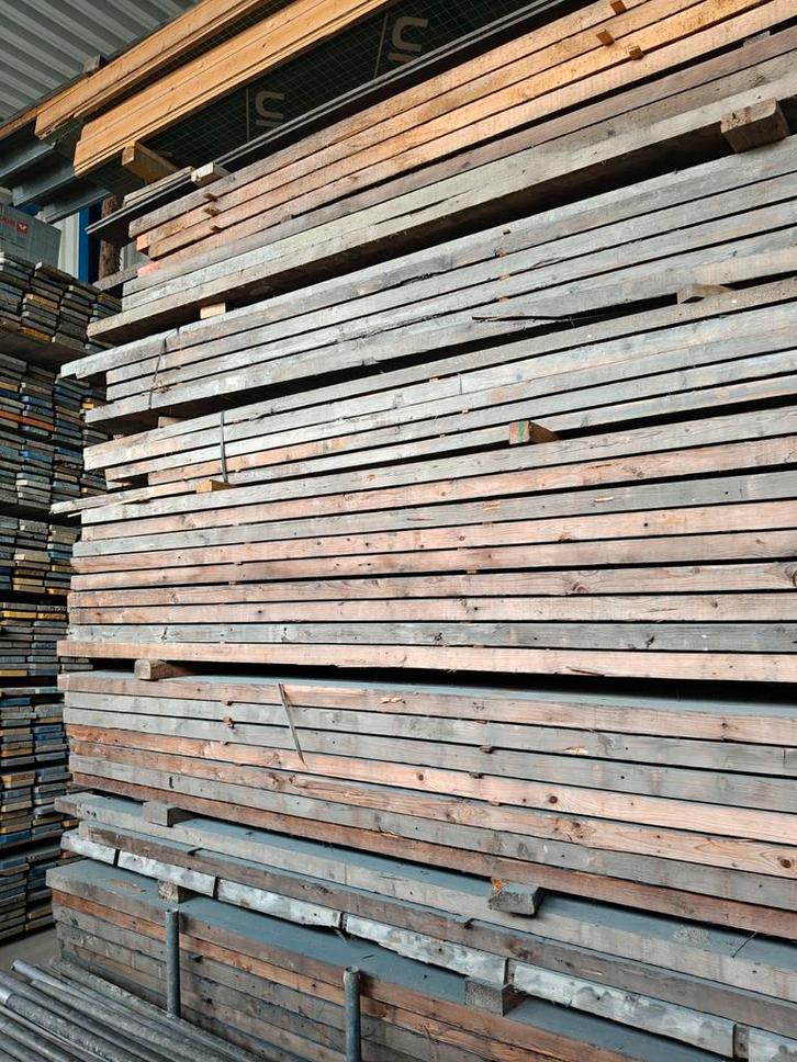 Balkhout., Doe-het-zelf en Verbouw, Hout en Planken, Balk, Overige houtsoorten, 50 mm of meer, Ophalen of Verzenden