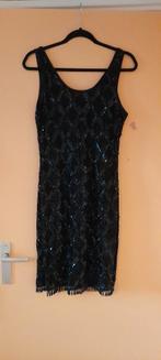 Heel mooie handgemaakte jurk voor kerst of gelegenheid, Kleding | Dames, Jurken, Maat 38/40 (M), Zwart, Ophalen of Verzenden, Zo goed als nieuw