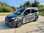 Ford Transit Connect 1.6 Tdci 75pk airco schuifdeur EURO 5, Auto's, Euro 5, 74 pk, Zwart, 4 cilinders