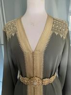 Schitterende Nieuwe!! Marokkaanse jurk/kaftan grote maat, Blauw, Maat 46/48 (XL) of groter, Nieuw, Ophalen of Verzenden