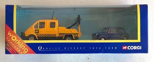 Road Recovery  AA Ford Transit & Mini Corgi # 60015., Hobby en Vrije tijd, Modelauto's | Overige schalen, Zo goed als nieuw, Auto
