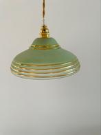 Vintage groene hanglampen, Ophalen of Verzenden, Zo goed als nieuw, Minder dan 50 cm