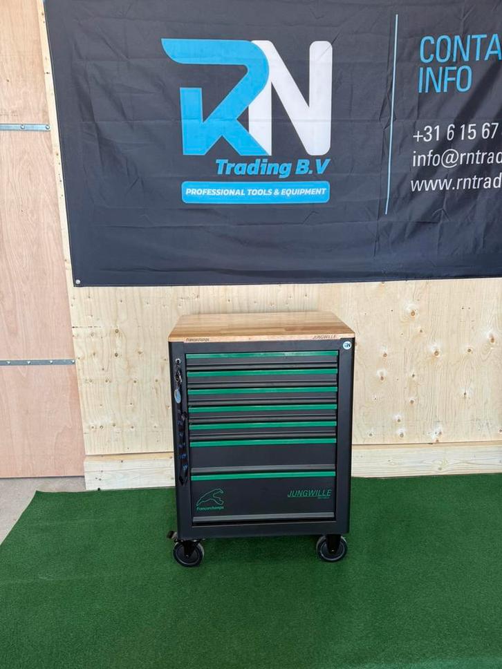 Jungwille Francorchamps Edition Gereedschapswagen, Doe-het-zelf en Verbouw, Gereedschapskisten, Nieuw, Gevuld, Ophalen of Verzenden
