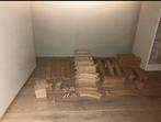 XXL Treinstation met heel veel houten treinbaan, Kinderen en Baby's, Speelgoed | Houten speelgoed, Ophalen, Gebruikt, Overige typen