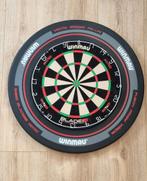 Dartbord/Dartpijlen/Dartmat Winmau Target Swiss K-flex, Ophalen, Zo goed als nieuw, Dartbord