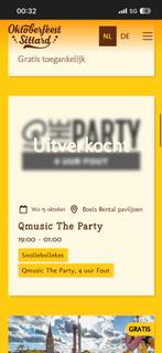 Boels tent kaartje gezocht voor vandaag‼️‼️‼️, Tickets en Kaartjes, Evenementen en Festivals, Eén persoon
