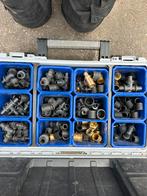 Rehau materialen, koperen fittingen en PVC, Doe-het-zelf en Verbouw, Buizen en Afvoer, Ophalen, Zo goed als nieuw, Pvc, Minder dan 2 meter