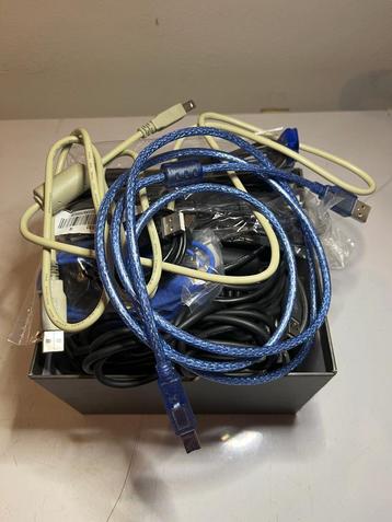 Verscheidene USB printerkabels USB kabel A>B €0.50 per stuk beschikbaar voor biedingen